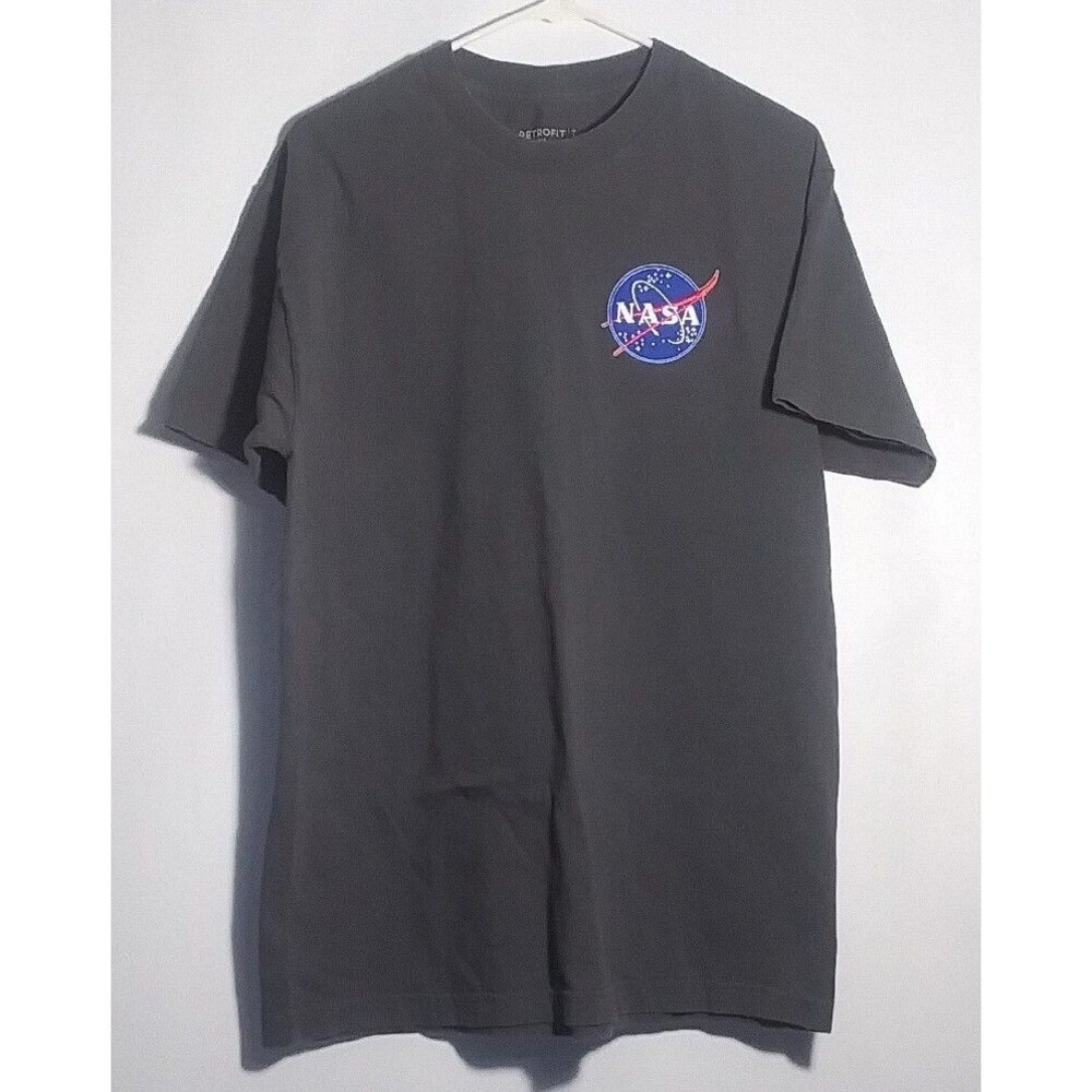 NASA Short Sleeved Gray T Shirt Size L